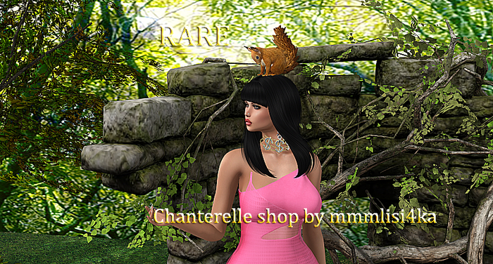 18-Mutresse-Fluffy Squirrels-wearable RARE