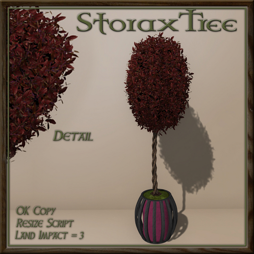 Dark Beauty Topiary Autumn A13