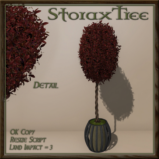 Dark Beauty Topiary Autumn A11