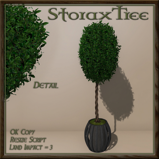 Dark Beauty Topiary Summer A15