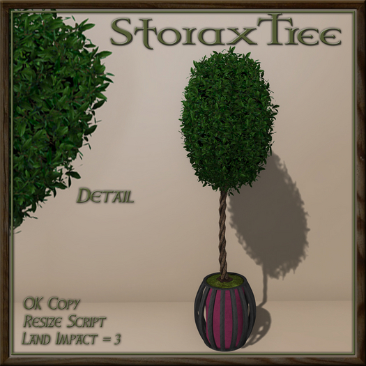 Dark Beauty Topiary Summer A13
