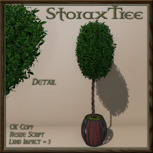 Dark Beauty Topiary Summer A12