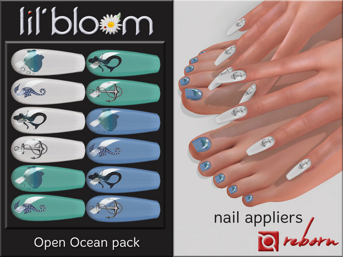{LB} eBODY - REBORN nail HUD::Open Ocean