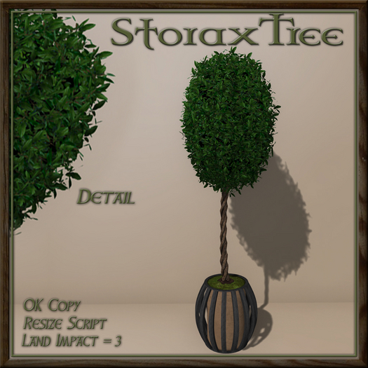 Dark Beauty Topiary Summer A4