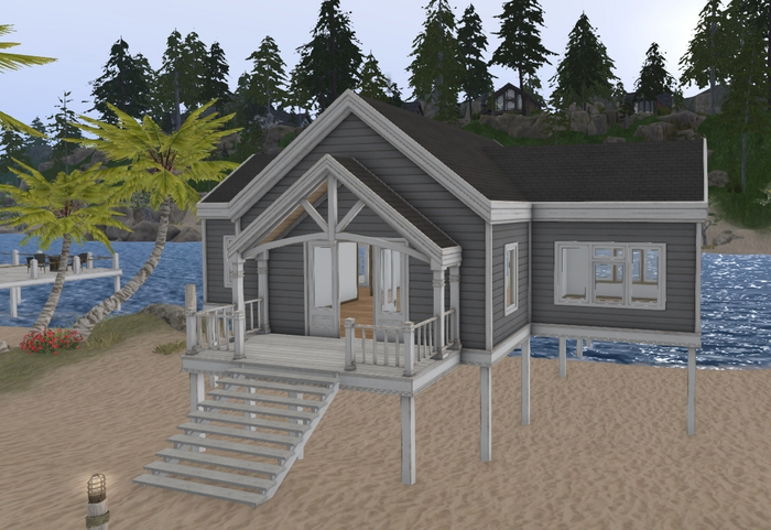 LH - Stilt Homes - Havana Deck shell MP3AP