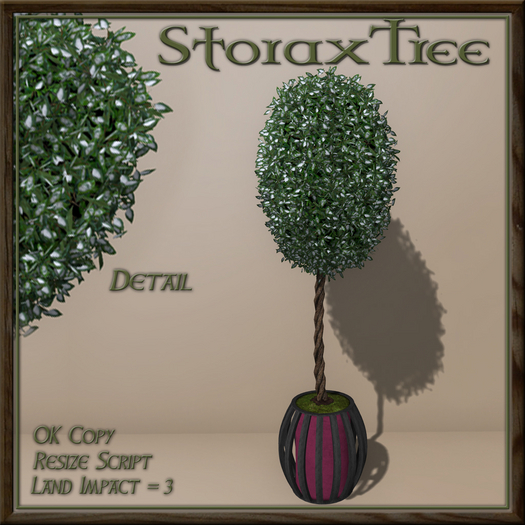 Dark Beauty Topiary Winter A13