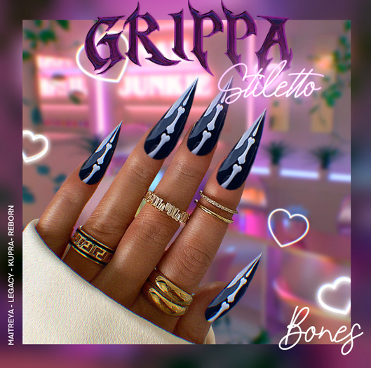 Grippa Stiletto:: Bones Set