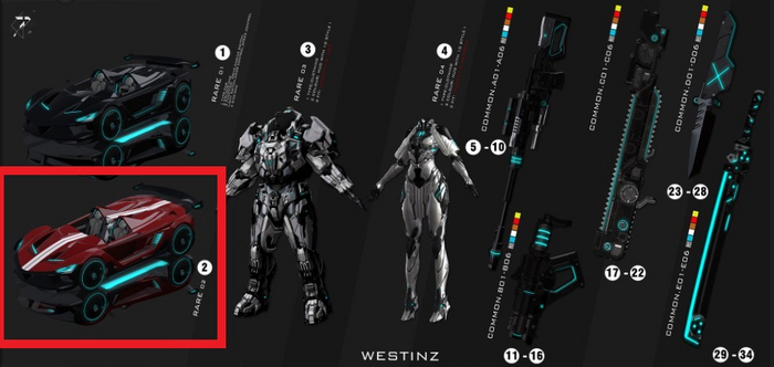 02 - JEYS - WESTINZ - RARE