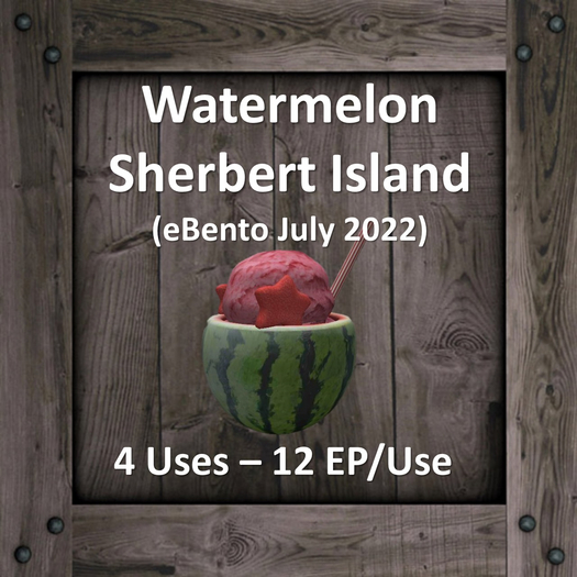 DFS Watermelon Sherbert Island (eBento July 2022) (DFS - Textur