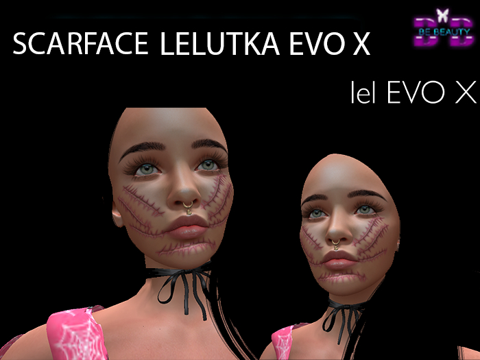 Be Beauty-Scarface-Lelutka EvoX-gift