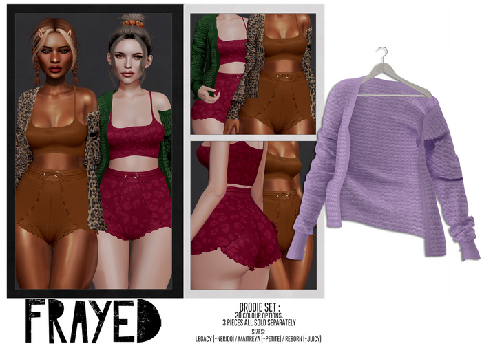 Frayed - Brodie Cardy - Lilac