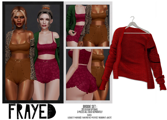 Frayed - Brodie Cardy - Red