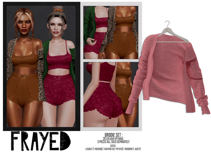 Frayed - Brodie Cardy - Rose