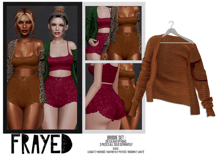 Frayed - Brodie Cardy - Tan