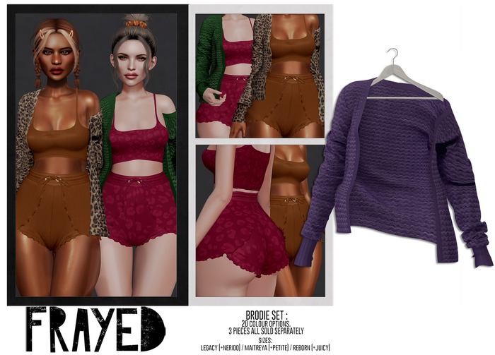 Frayed - Brodie Cardy - Purple