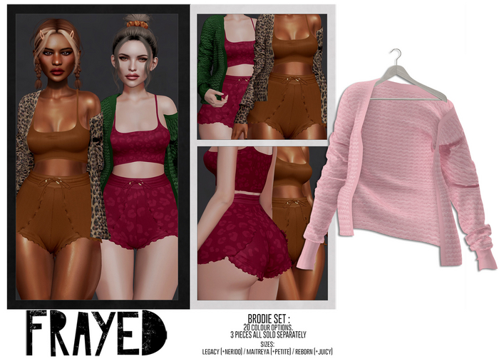 Frayed - Brodie Cardy - Pink