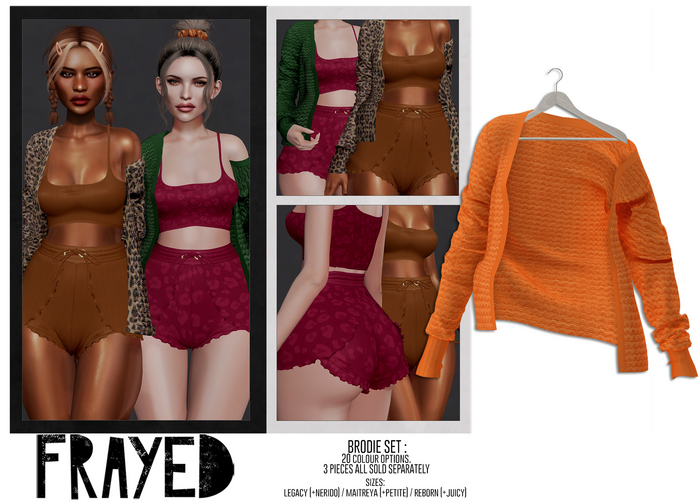 Frayed - Brodie Cardy - Orange