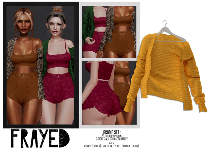 Frayed - Brodie Cardy - Mustard