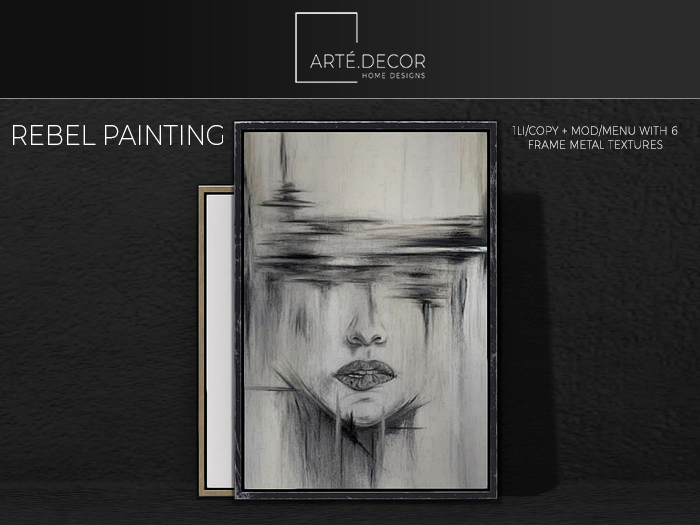 Arte Decor: Rebel Painting & Frame