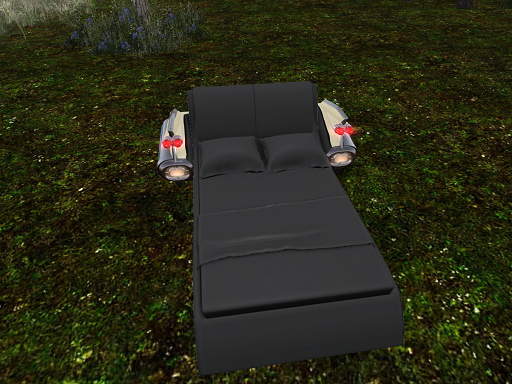 04 - MW Happy Days Gacha Blue Cream Cadii Bed Adult RARE