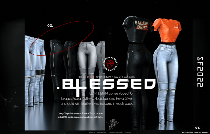 [B]- BMIRI Rider DENIM G.
