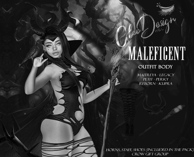 {Cleo.Designs}:Maleficent: outfit ::DEMO