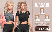 Wasabi // Vanilla Hair - Brunettes