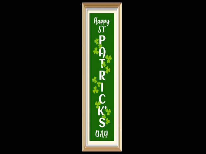 *6KW* FULL PERM St. Patrick's Day Porch Sign Texture #2