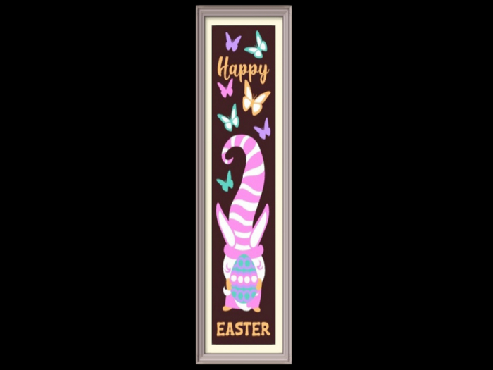 *6KW* FULL PERM Easter Porch Sign Texture #1