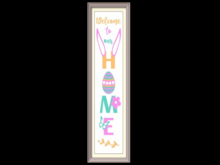 *6KW* FULL PERM Easter Porch Sign Texture #2