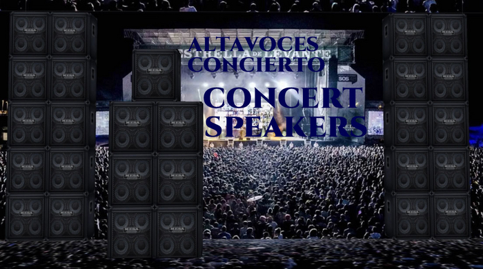 ALTAVOCES CONCIERTO- CONCERT SPEAKERS