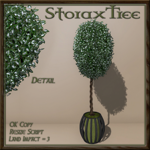 Dark Beauty Topiary Winter A7