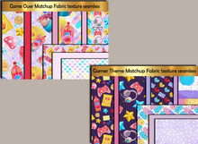 Fatpack Game Ouer Matchup Fabric texture seamless