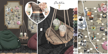 Dahlia - Teen Spirit - FATPACK - PG - Couple Cuddles - Drinks, Ruffle Rug, Hanging Drinks, Holdables, Wearables, Frame