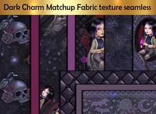 Dark Charm Matchup Fabric texture seamless