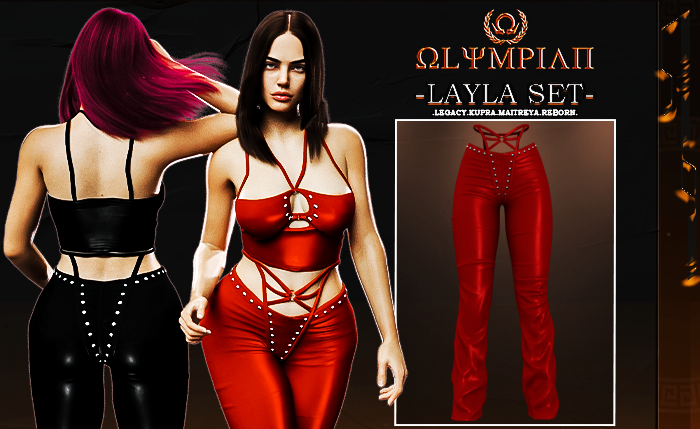 .O. Layla Pants x (CARDINAL)