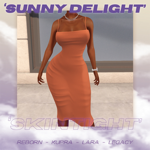 SKINTIGHT Dress - SUNNY DELIGHT