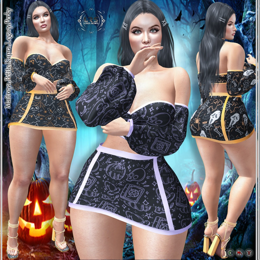 [LRS] Promo!!! Ruth Outfit Halloween Pack ( 5 mesh size )
