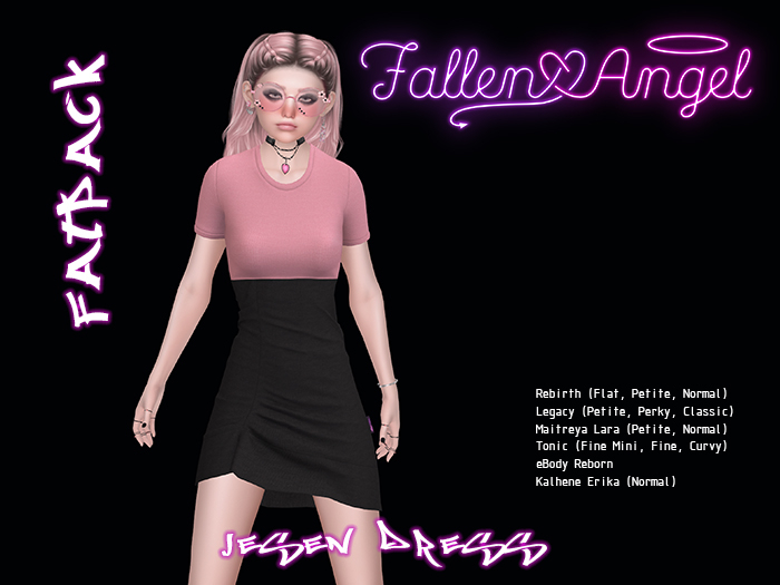 .:: Fallen Angel ::. Jesen Dress FATPACK