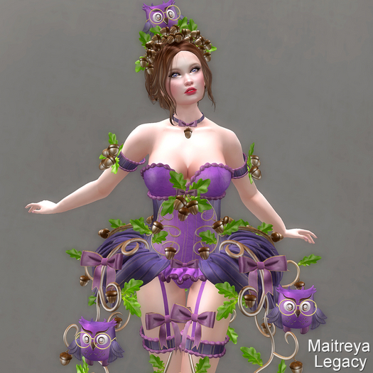 * Hazel * Purple Outfit *