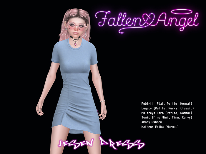 .:: Fallen Angel ::. Jesen Dress Blue