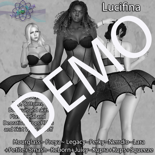 ~*MF*~ Lucifina Outfit DEMO (Add or Rez)
