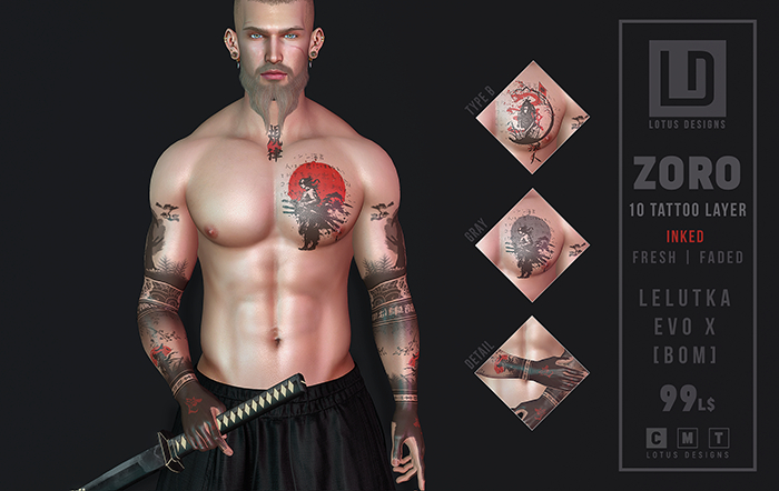 [LD Tattoo] ZORO Box