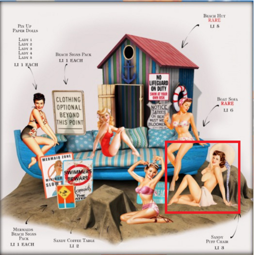 Pin Up Paper Doll 4
