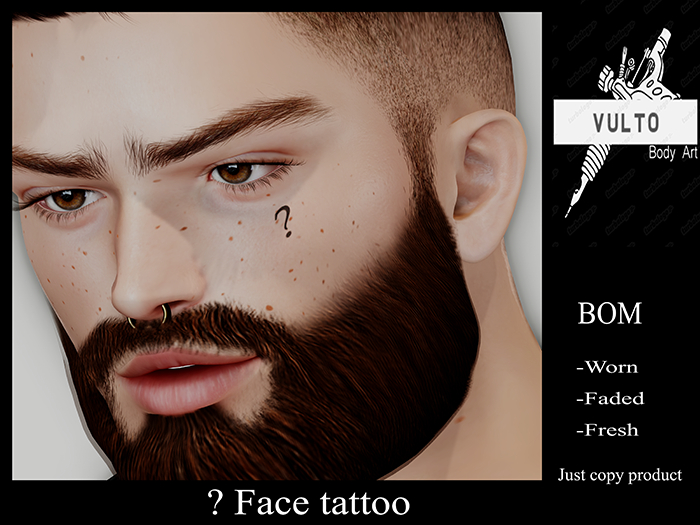? Interrogation face tattoo [VULTO] 