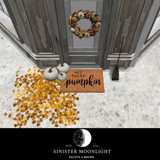 Hey There Pumpkin Doormat (Unpack/Copy/Mod)
