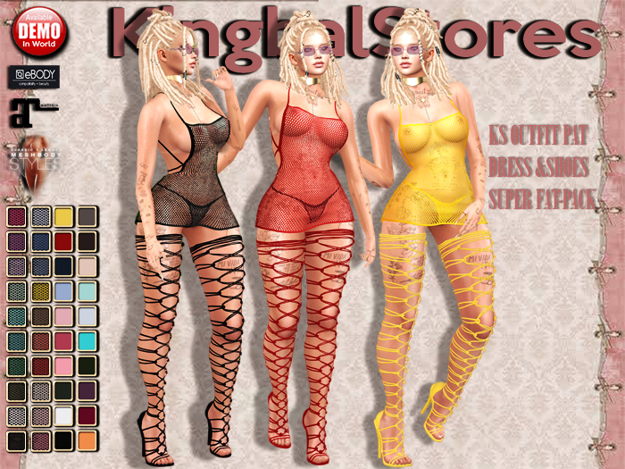 KS OUTFIT PAT DRESS&SHOES SUPER FAT-PACK