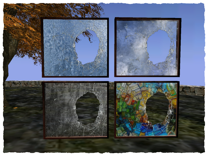 Windows - Big Hole Broken Glass (pack)