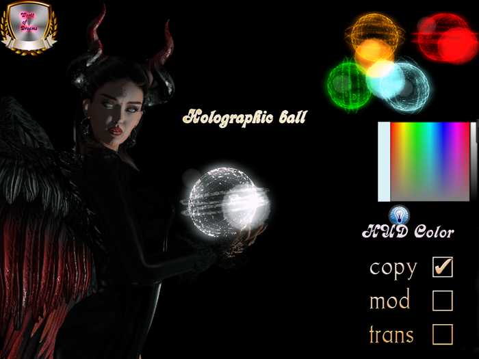holographic ball (add)