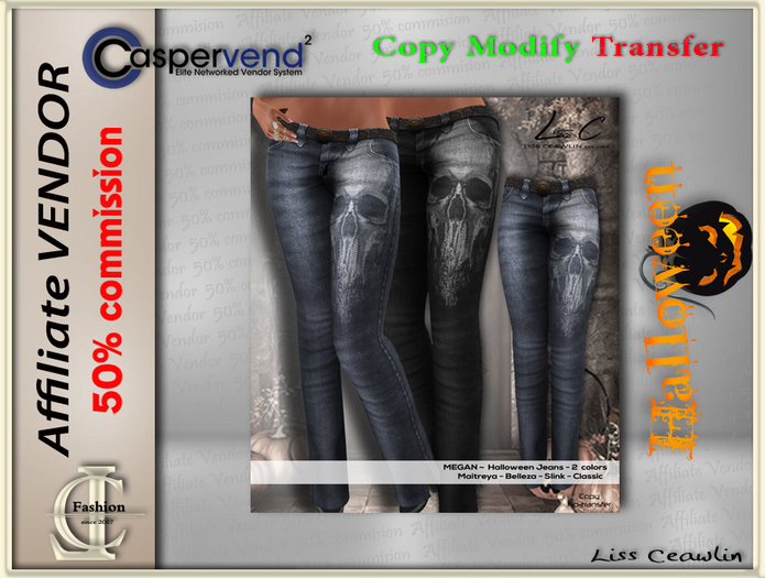 LC Affiliate Vendor [Halloween ] -Megan Jeans [1 vendor]